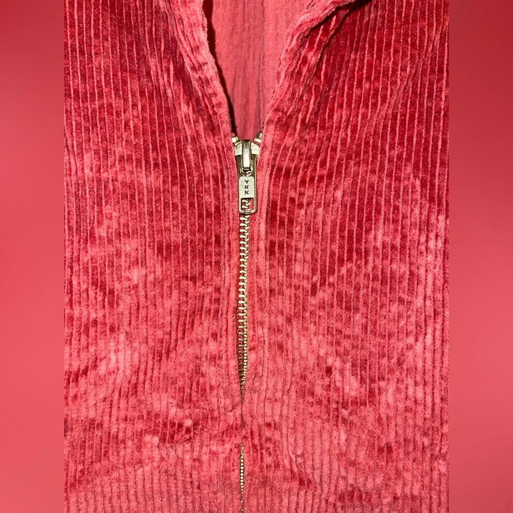 Show Me Your MuMu Red Corduroy dress - Picture 6 of 14